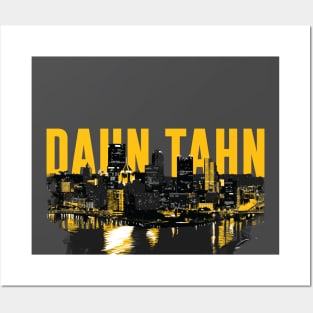 Dahn Tahn Pittsburgh Skyline Posters and Art